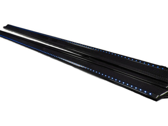 Mercedes-Benz G-Wagon W463 Mansory Carbon Fiber Lower Moldings with LED